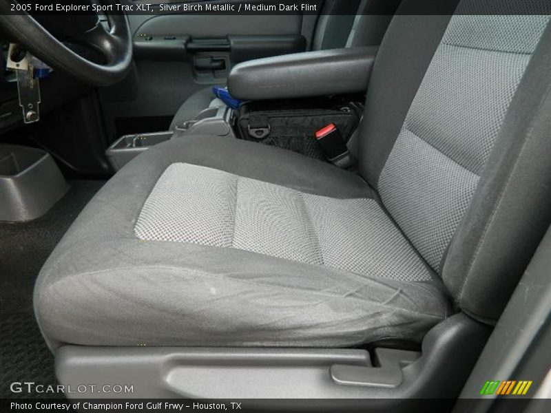 Silver Birch Metallic / Medium Dark Flint 2005 Ford Explorer Sport Trac XLT