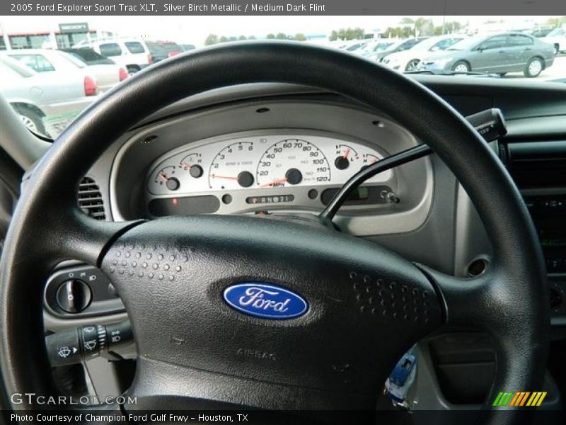 Silver Birch Metallic / Medium Dark Flint 2005 Ford Explorer Sport Trac XLT