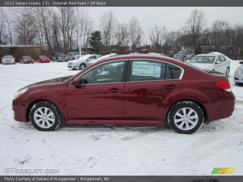  2012 Legacy 2.5i Venetian Red Pearl