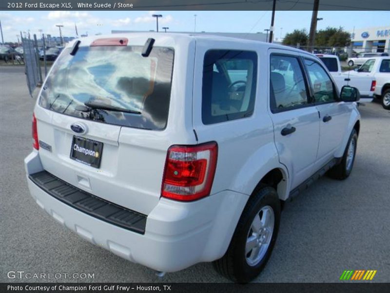 White Suede / Stone 2012 Ford Escape XLS