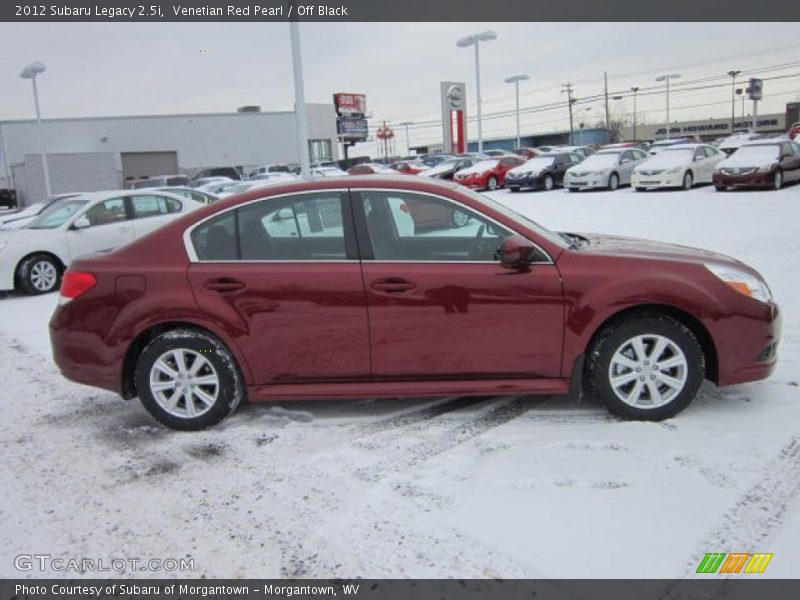  2012 Legacy 2.5i Venetian Red Pearl