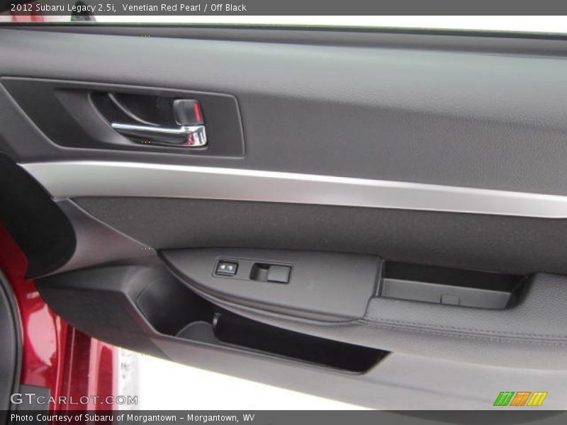 Venetian Red Pearl / Off Black 2012 Subaru Legacy 2.5i