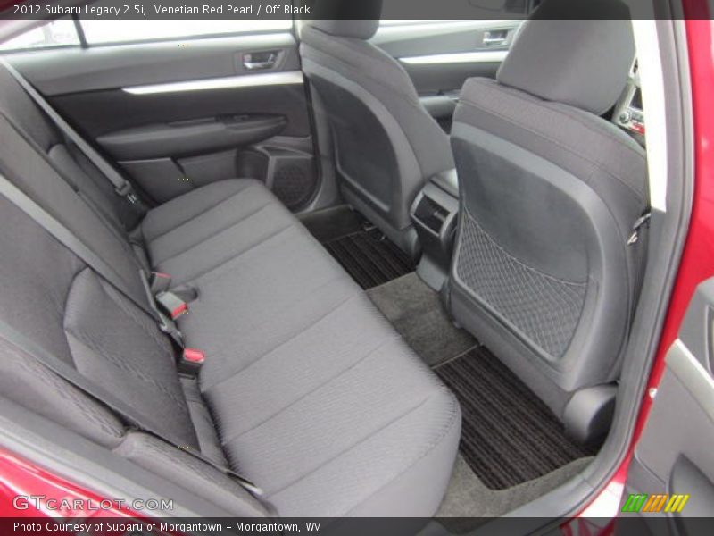 Venetian Red Pearl / Off Black 2012 Subaru Legacy 2.5i