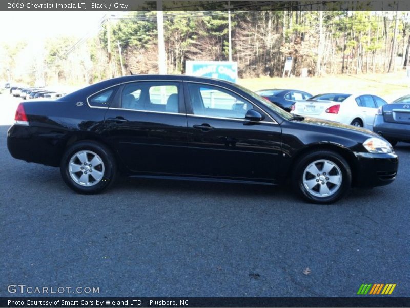 Black / Gray 2009 Chevrolet Impala LT