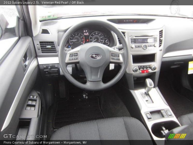 Venetian Red Pearl / Off Black 2012 Subaru Legacy 2.5i
