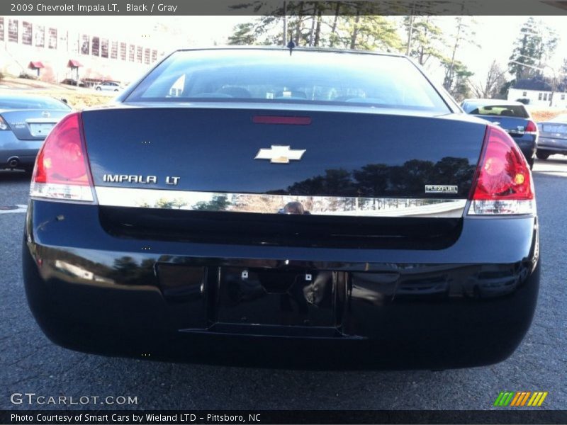 Black / Gray 2009 Chevrolet Impala LT