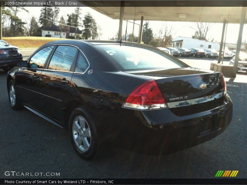 Black / Gray 2009 Chevrolet Impala LT