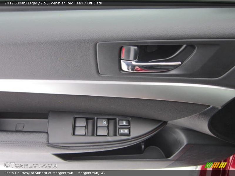 Venetian Red Pearl / Off Black 2012 Subaru Legacy 2.5i