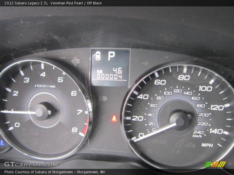 Venetian Red Pearl / Off Black 2012 Subaru Legacy 2.5i