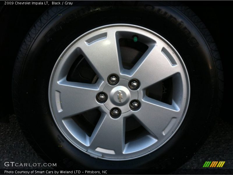 Black / Gray 2009 Chevrolet Impala LT