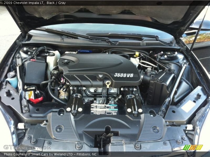Black / Gray 2009 Chevrolet Impala LT