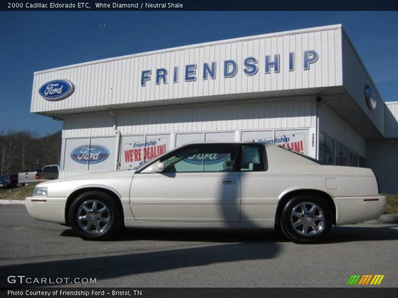 White Diamond / Neutral Shale 2000 Cadillac Eldorado ETC