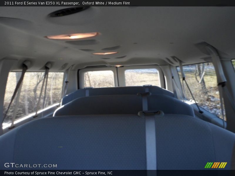 Oxford White / Medium Flint 2011 Ford E Series Van E350 XL Passenger