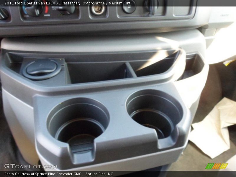 Oxford White / Medium Flint 2011 Ford E Series Van E350 XL Passenger