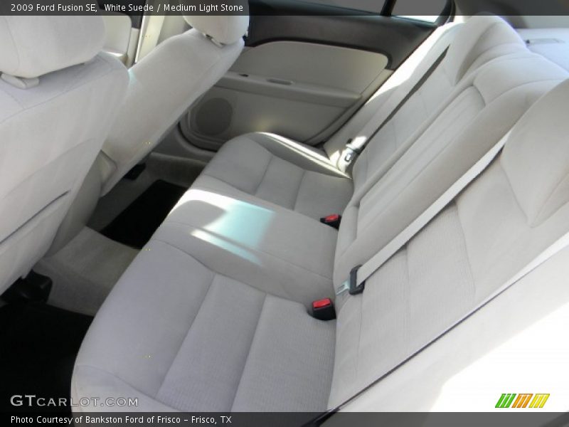 White Suede / Medium Light Stone 2009 Ford Fusion SE