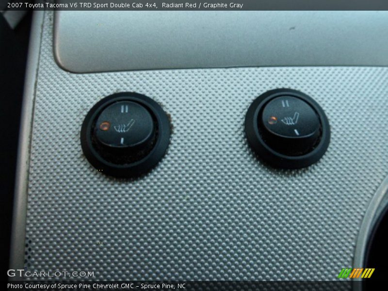 Radiant Red / Graphite Gray 2007 Toyota Tacoma V6 TRD Sport Double Cab 4x4