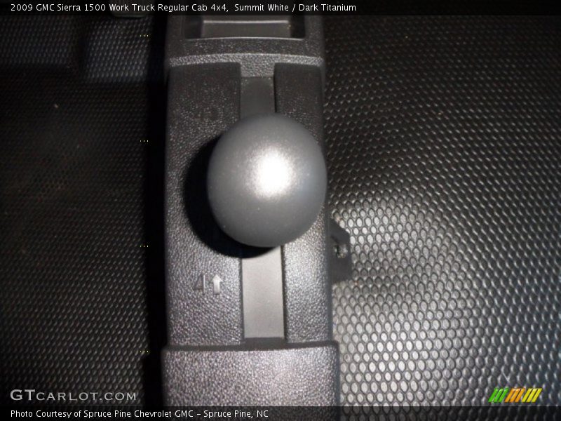 Summit White / Dark Titanium 2009 GMC Sierra 1500 Work Truck Regular Cab 4x4