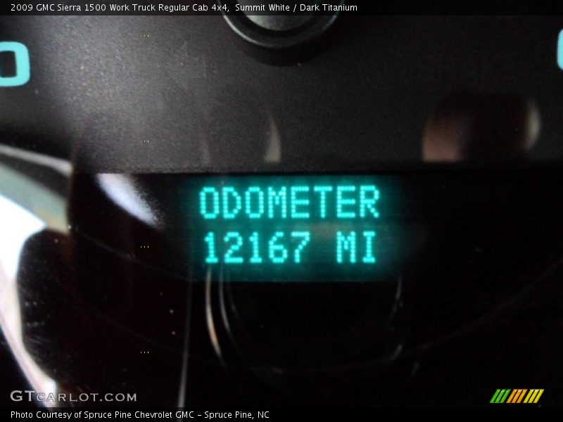 Summit White / Dark Titanium 2009 GMC Sierra 1500 Work Truck Regular Cab 4x4