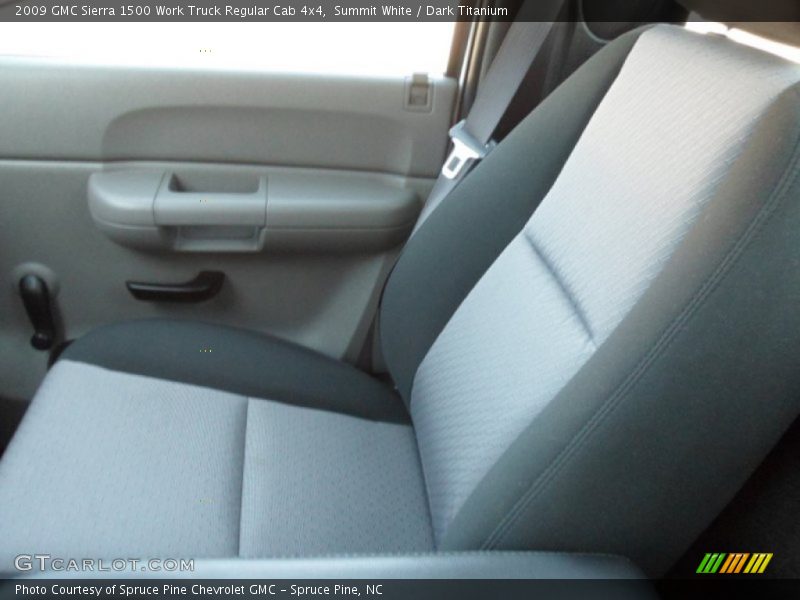 Summit White / Dark Titanium 2009 GMC Sierra 1500 Work Truck Regular Cab 4x4