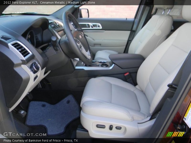 Cinnamon Metallic / Medium Light Stone 2012 Ford Explorer XLT