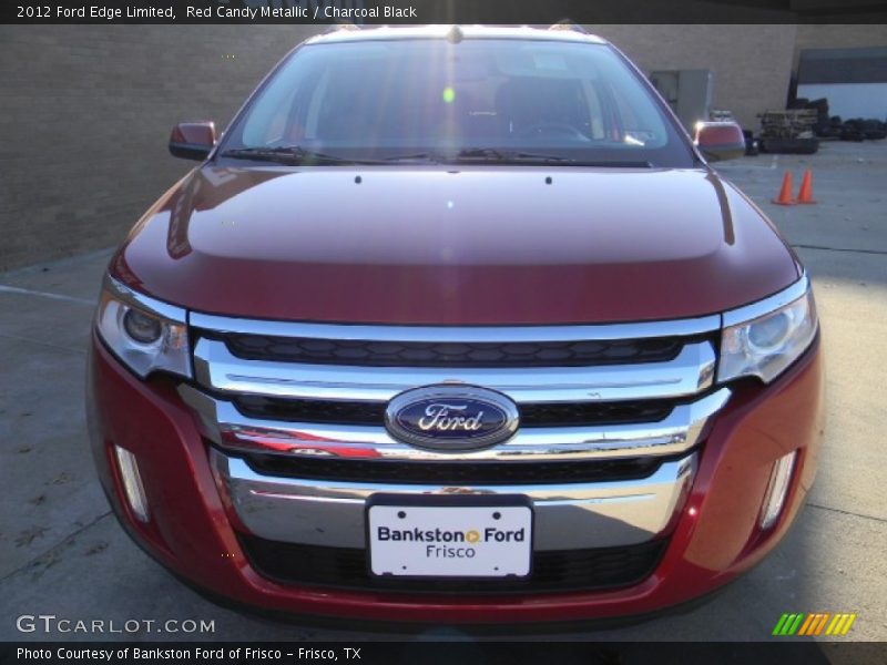Red Candy Metallic / Charcoal Black 2012 Ford Edge Limited