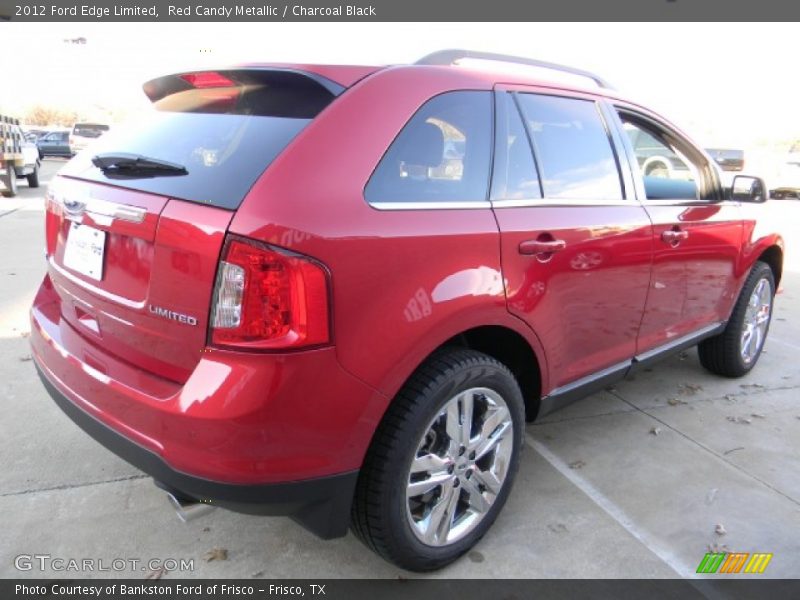 Red Candy Metallic / Charcoal Black 2012 Ford Edge Limited