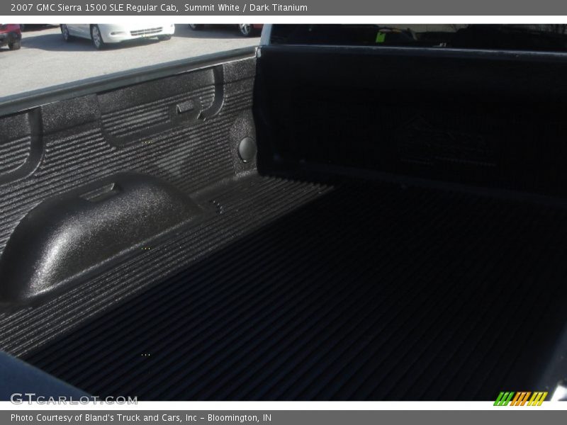 Summit White / Dark Titanium 2007 GMC Sierra 1500 SLE Regular Cab