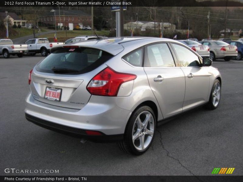 Ingot Silver Metallic / Charcoal Black 2012 Ford Focus Titanium 5-Door