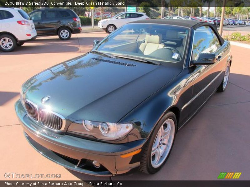 Front 3/4 View of 2006 3 Series 330i Convertible