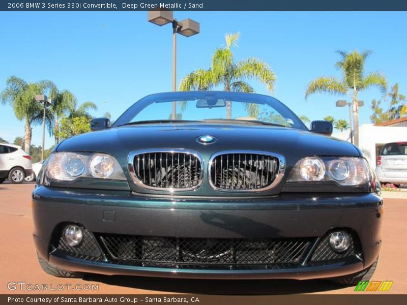 Deep Green Metallic / Sand 2006 BMW 3 Series 330i Convertible