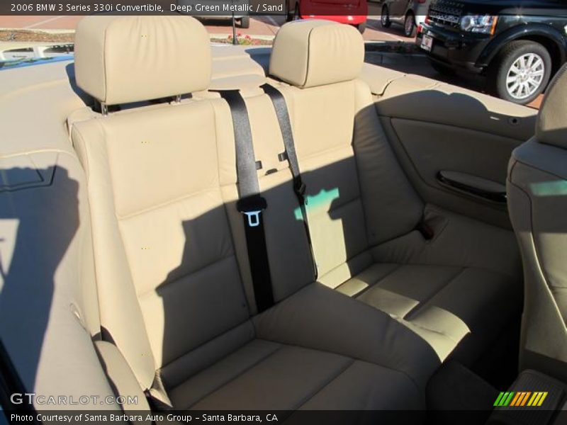 Deep Green Metallic / Sand 2006 BMW 3 Series 330i Convertible