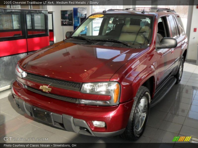 Medium Red Metallic / Ebony 2005 Chevrolet TrailBlazer LT 4x4