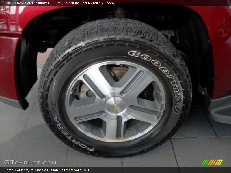 Medium Red Metallic / Ebony 2005 Chevrolet TrailBlazer LT 4x4