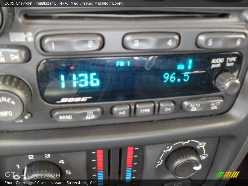 Medium Red Metallic / Ebony 2005 Chevrolet TrailBlazer LT 4x4