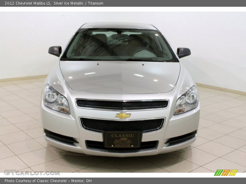 Silver Ice Metallic / Titanium 2012 Chevrolet Malibu LS