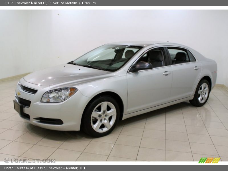 Silver Ice Metallic / Titanium 2012 Chevrolet Malibu LS