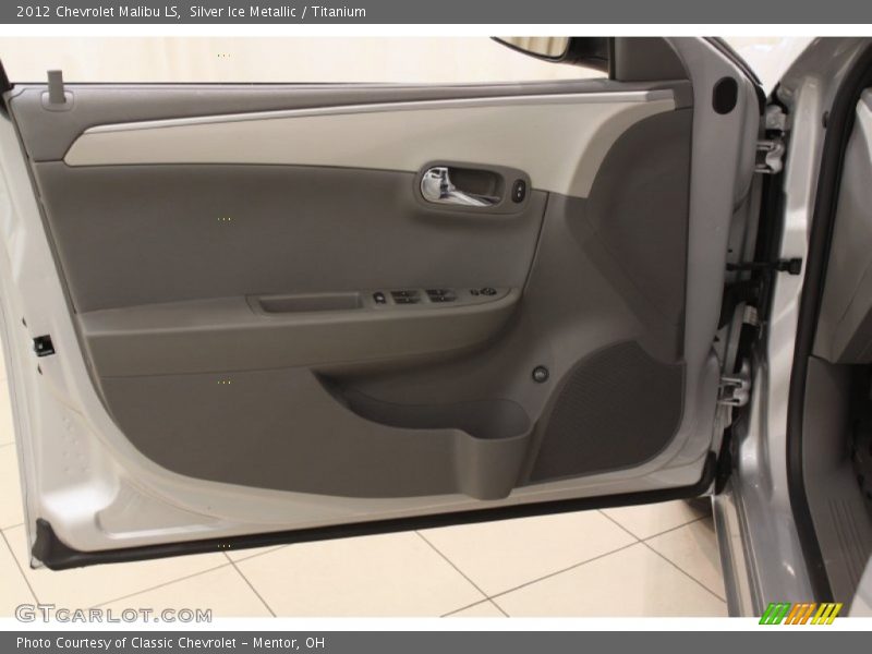 Silver Ice Metallic / Titanium 2012 Chevrolet Malibu LS