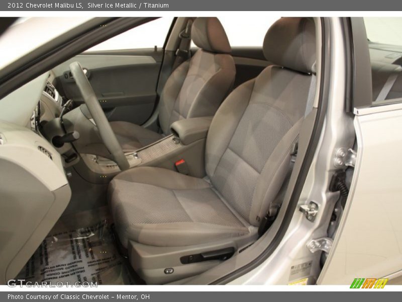 Silver Ice Metallic / Titanium 2012 Chevrolet Malibu LS
