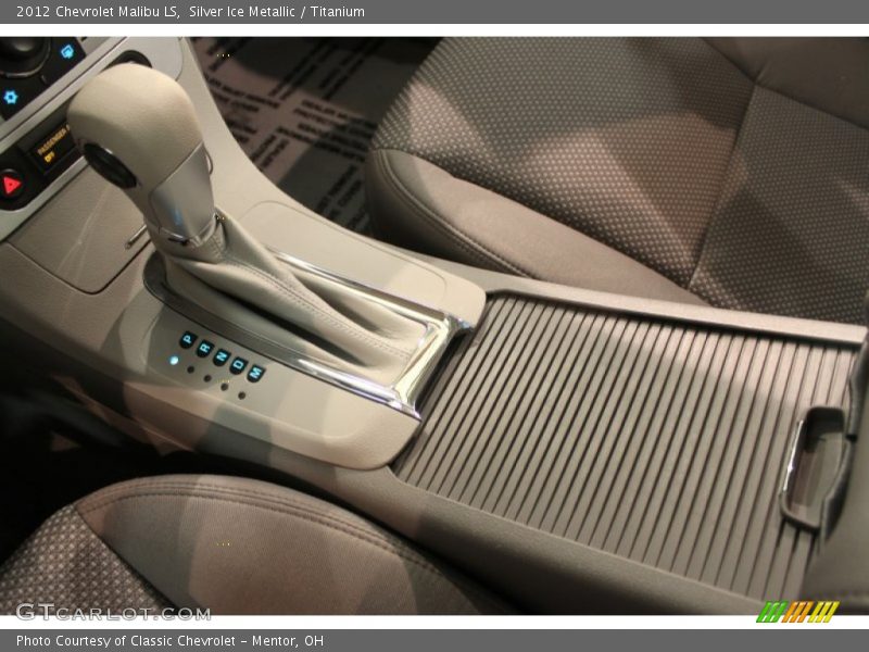Silver Ice Metallic / Titanium 2012 Chevrolet Malibu LS