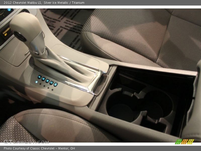 Silver Ice Metallic / Titanium 2012 Chevrolet Malibu LS