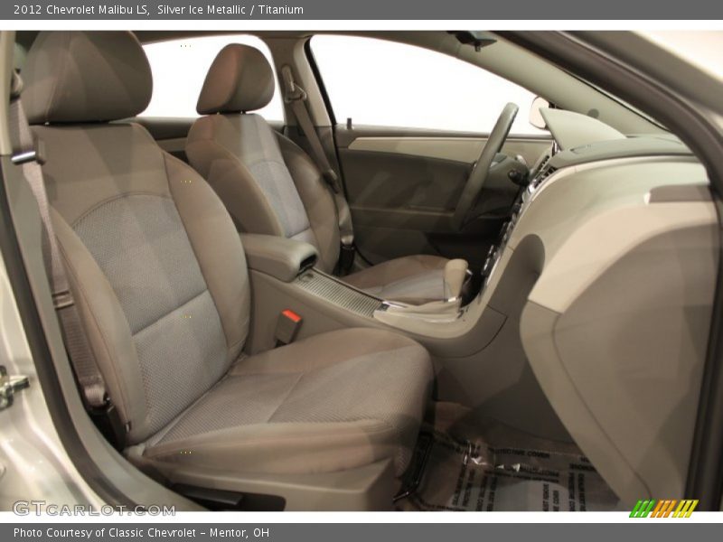 Silver Ice Metallic / Titanium 2012 Chevrolet Malibu LS