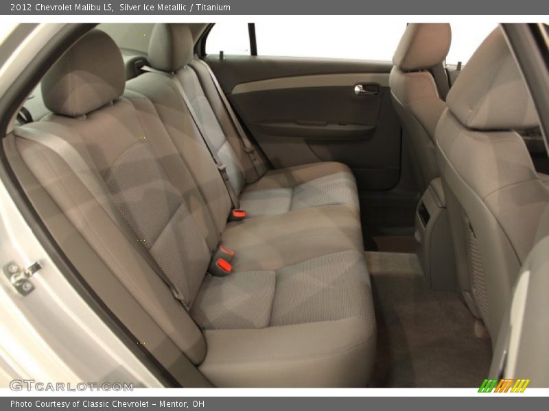Silver Ice Metallic / Titanium 2012 Chevrolet Malibu LS