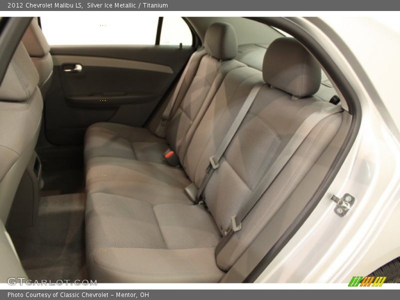 Silver Ice Metallic / Titanium 2012 Chevrolet Malibu LS