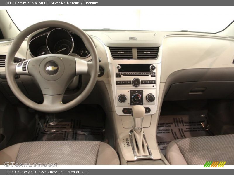 Silver Ice Metallic / Titanium 2012 Chevrolet Malibu LS