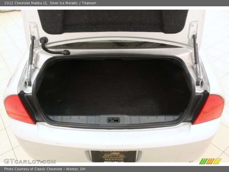 Silver Ice Metallic / Titanium 2012 Chevrolet Malibu LS