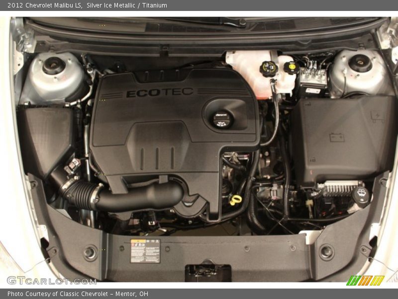 Silver Ice Metallic / Titanium 2012 Chevrolet Malibu LS