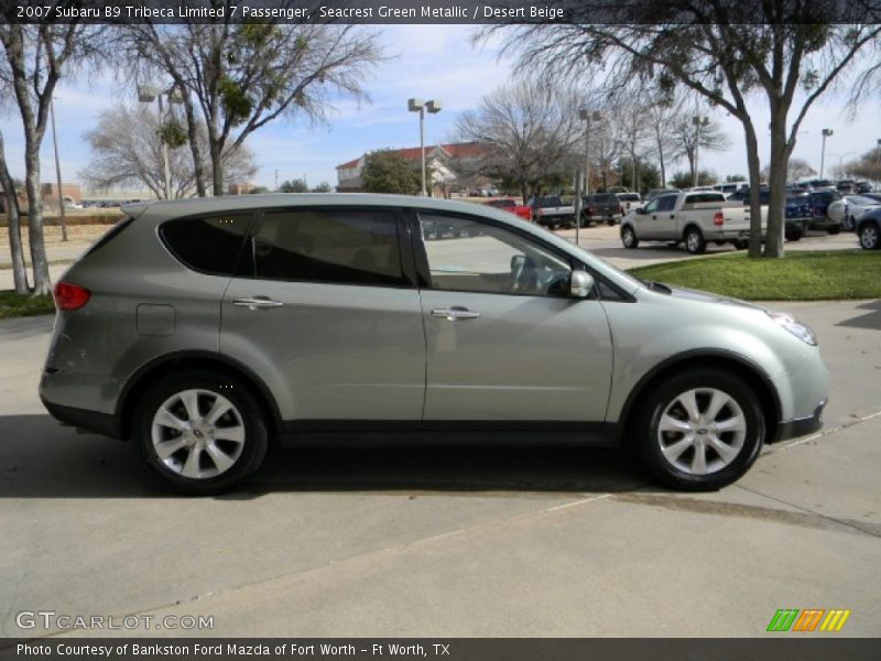 Seacrest Green Metallic / Desert Beige 2007 Subaru B9 Tribeca Limited 7 Passenger