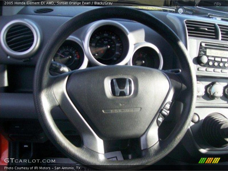 Sunset Orange Pearl / Black/Gray 2005 Honda Element EX AWD