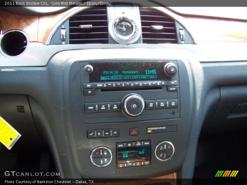 Gold Mist Metallic / Ebony/Ebony 2011 Buick Enclave CXL