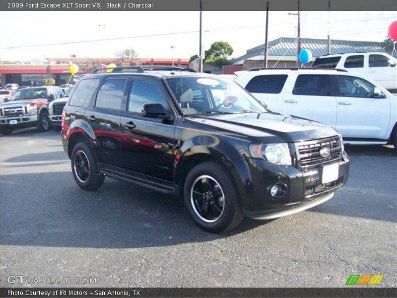 Black / Charcoal 2009 Ford Escape XLT Sport V6